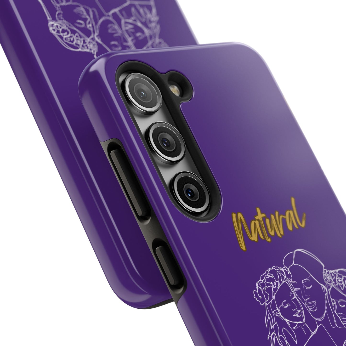 Natural Woman Me & My Girls (WL)Tough Phone Cases PURPLE