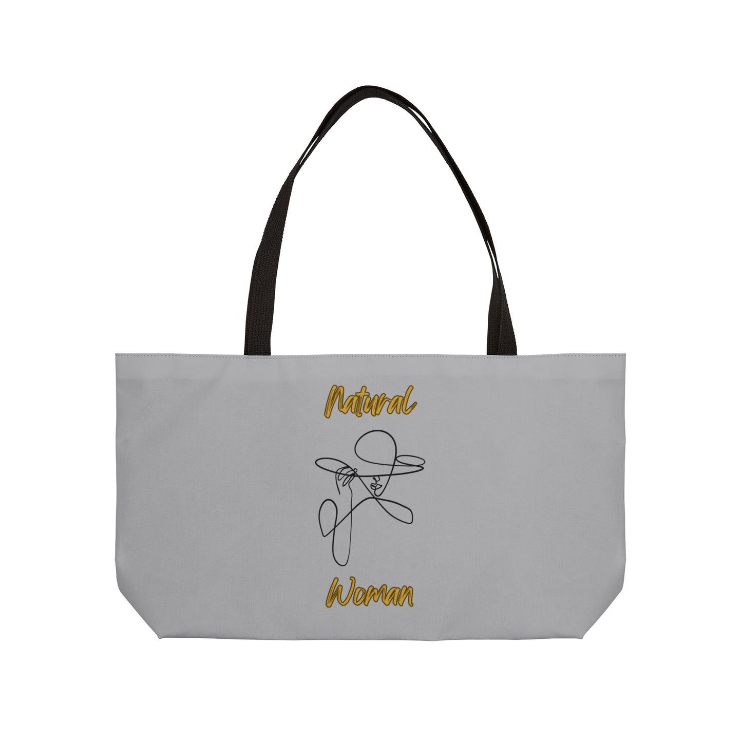 Natural Woman An Original (BL) Weekender Tote Bag LIGHT GREY