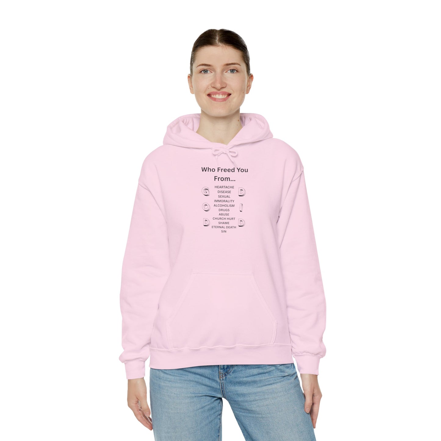 "GOD DID" (BL) Hoodie