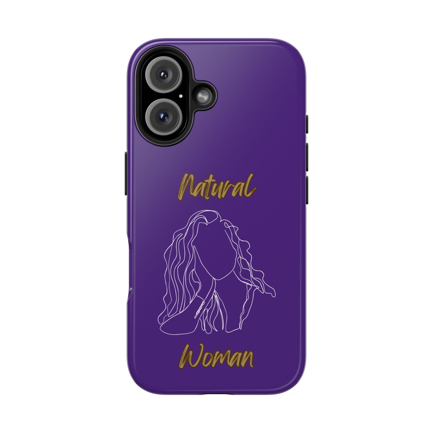 Natural Woman Relaxed (WL) Tough Phone Cases PURPLE