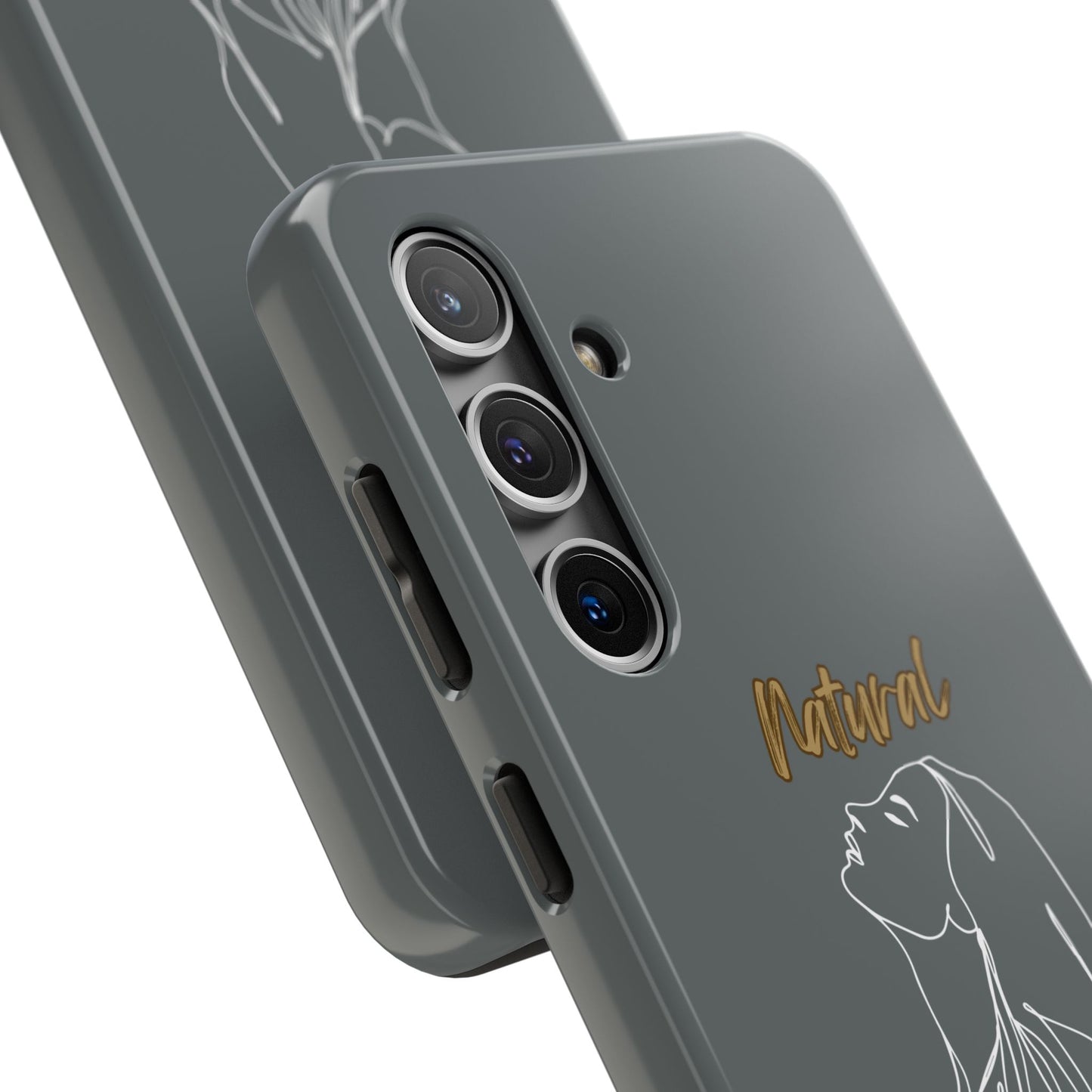 Natural Woman Appreciation (WL)Tough Phone Cases DARK GREY