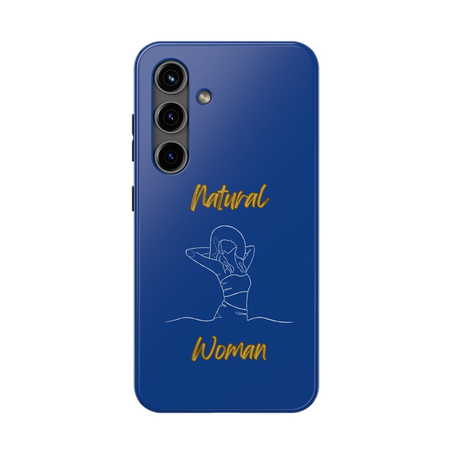Natural Woman Sun Fun (WL)Tough Phone Cases DARK BLUE