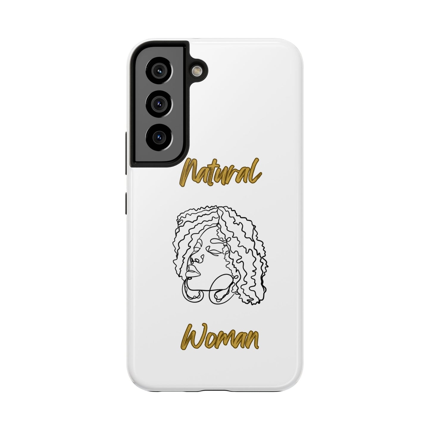 Natural Woman Naturally Me (BL)Tough Phone Cases WHITE