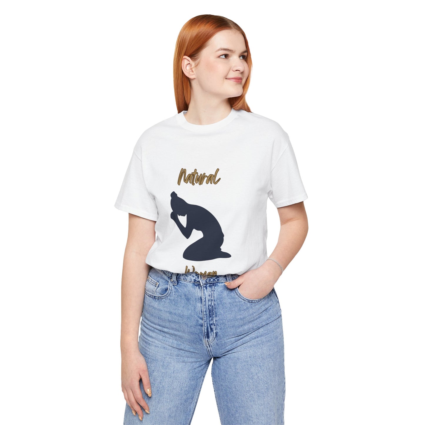 Natural Woman Pray (BL) Short Sleeve T-Shirt