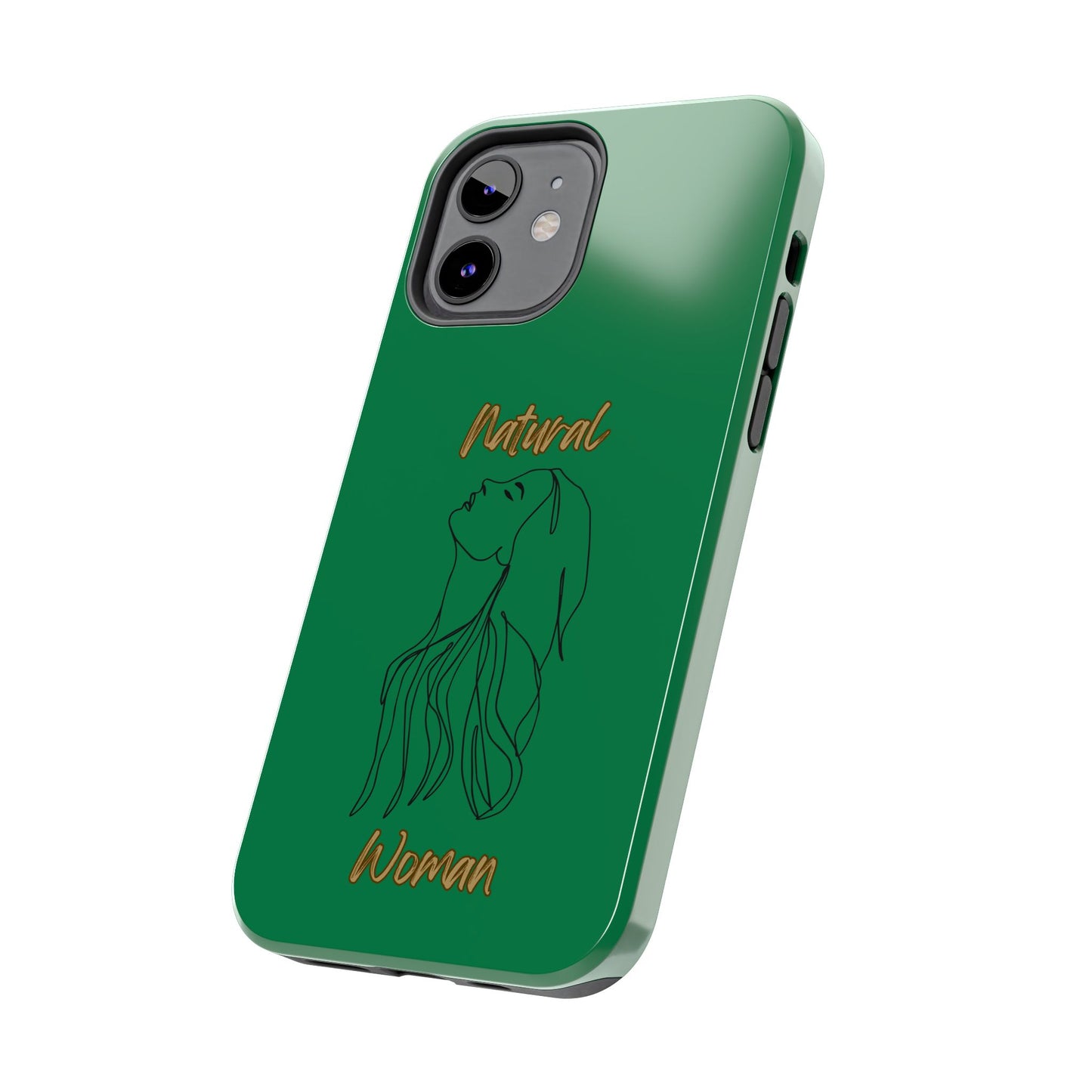 Natural Woman Appreciation (BL) Tough Phone Cases DARK GREEN