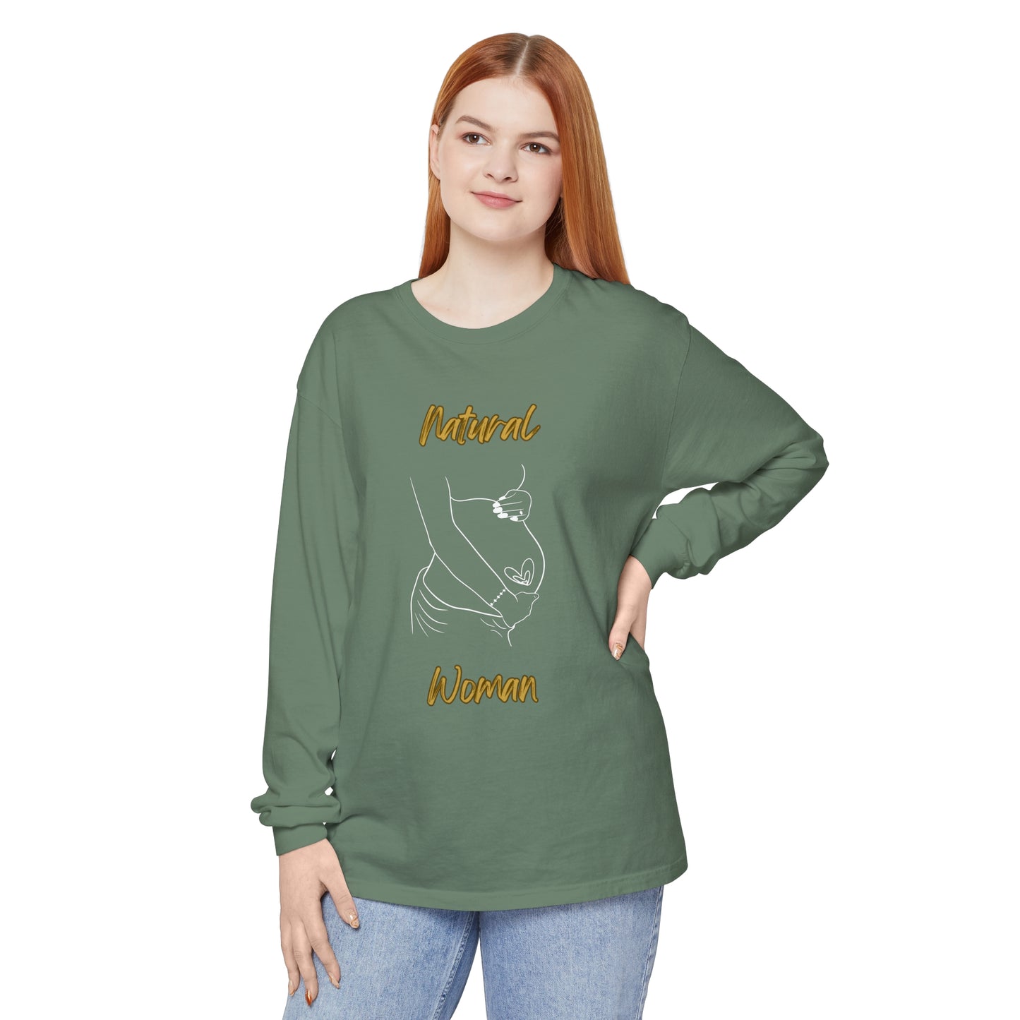 Natural Woman Loved In and Out (WL) Long Sleeve T-Shirt