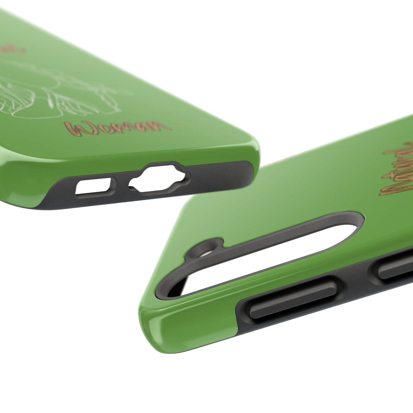 Natural Woman Relaxed (WL) Tough Phone Cases GREEN