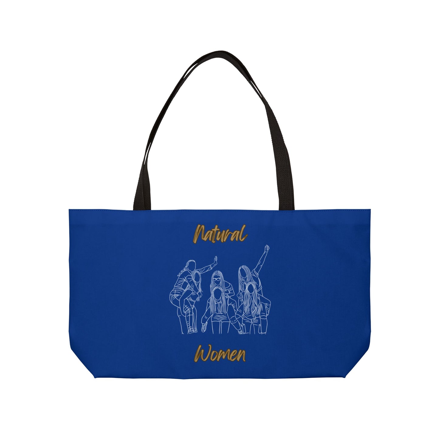 Natural Women Piggy Back (WL) Weekender Tote Bag DARK BLUE