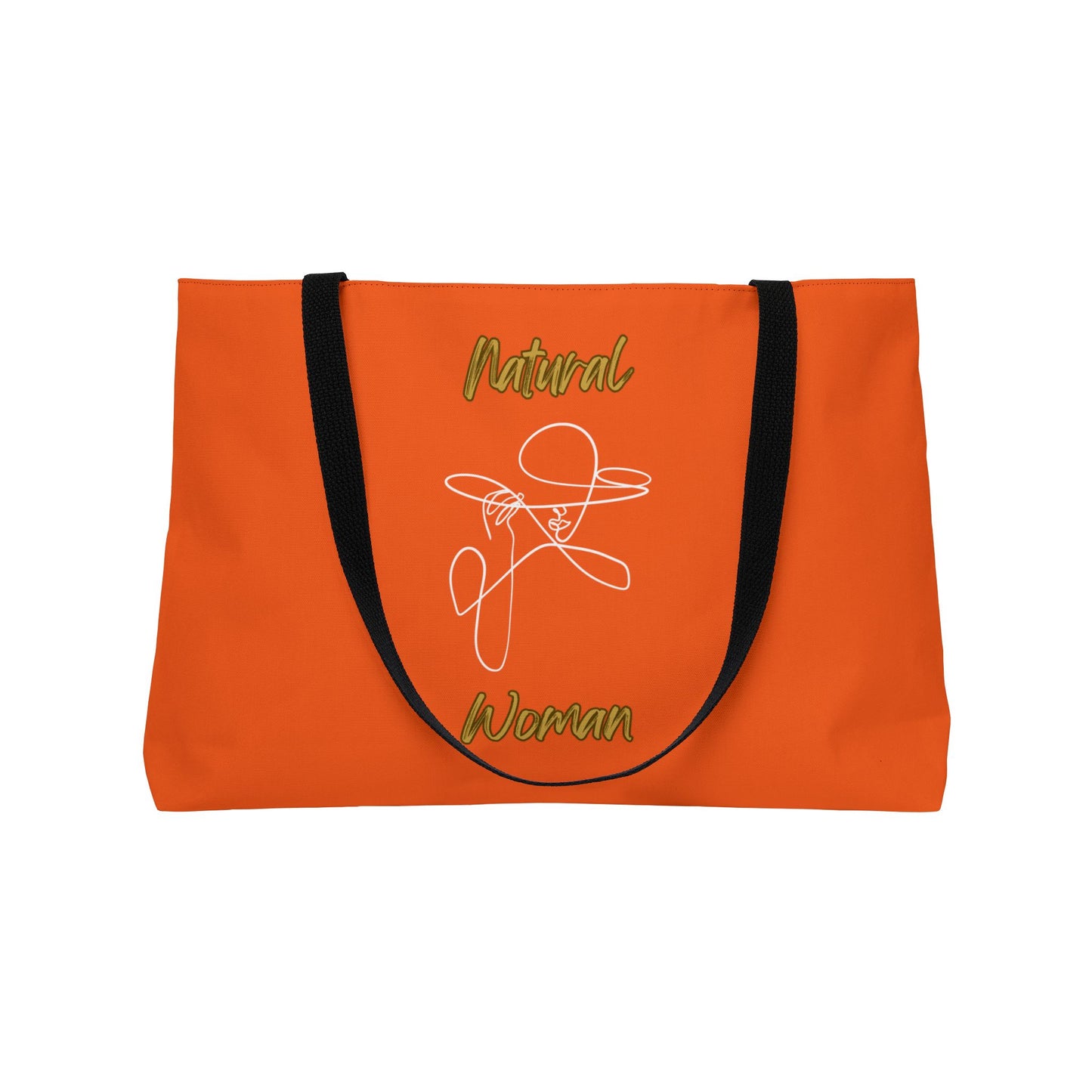 Natural Woman An Original (WL) Weekender Tote Bag ORANGE