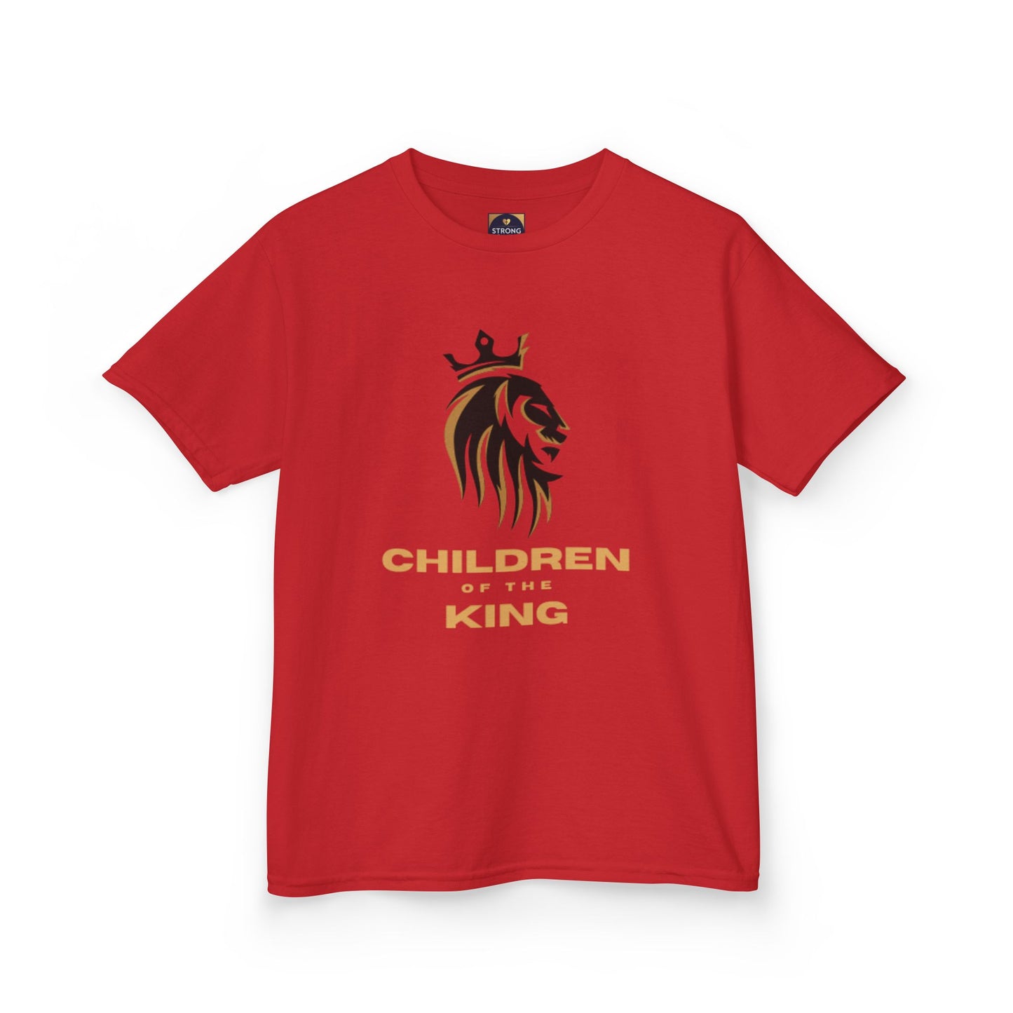 Children of the King Inspirational Kids Cotton T-Shirt (BL)