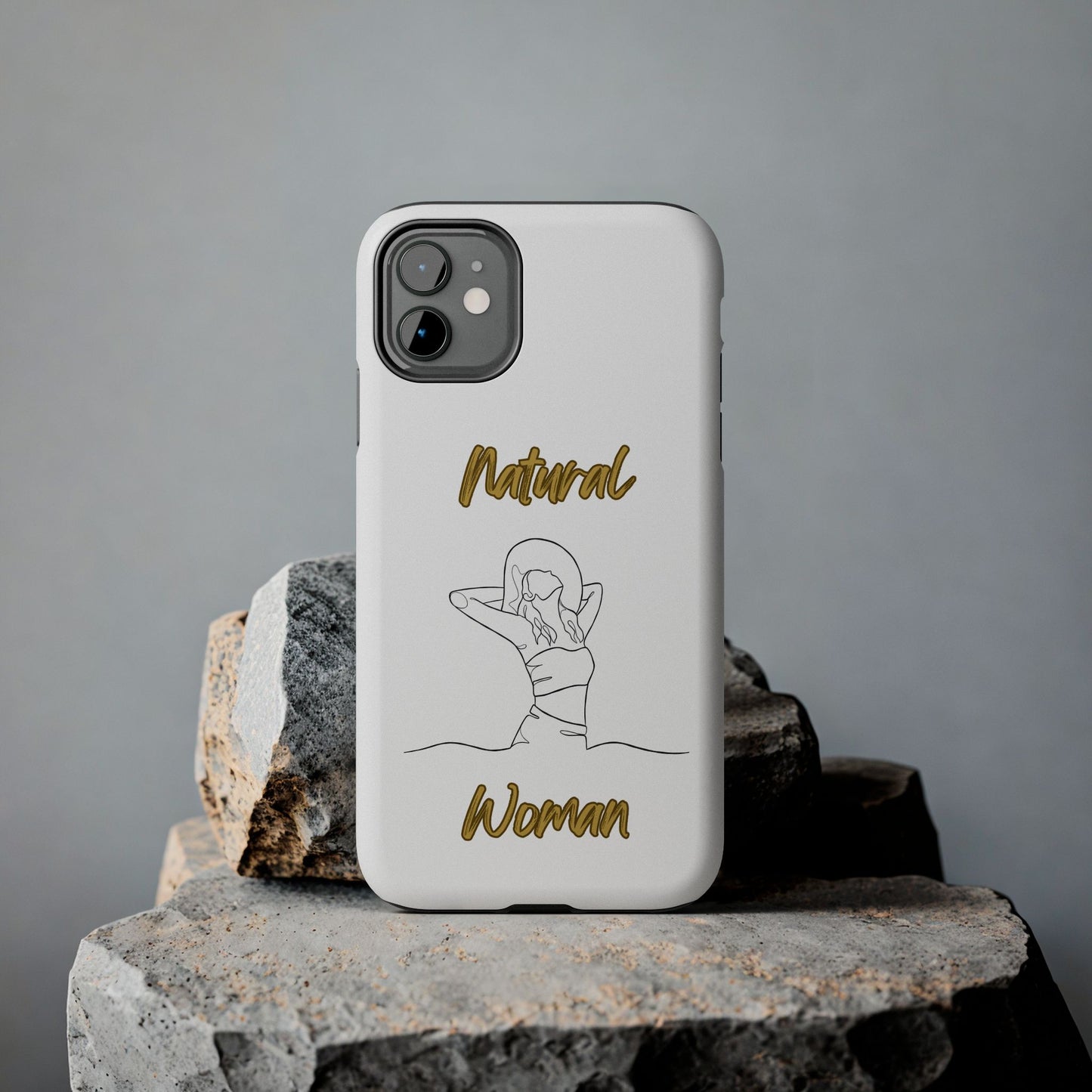 Natural Woman Sun Fun (BL)Tough Phone Cases WHITE