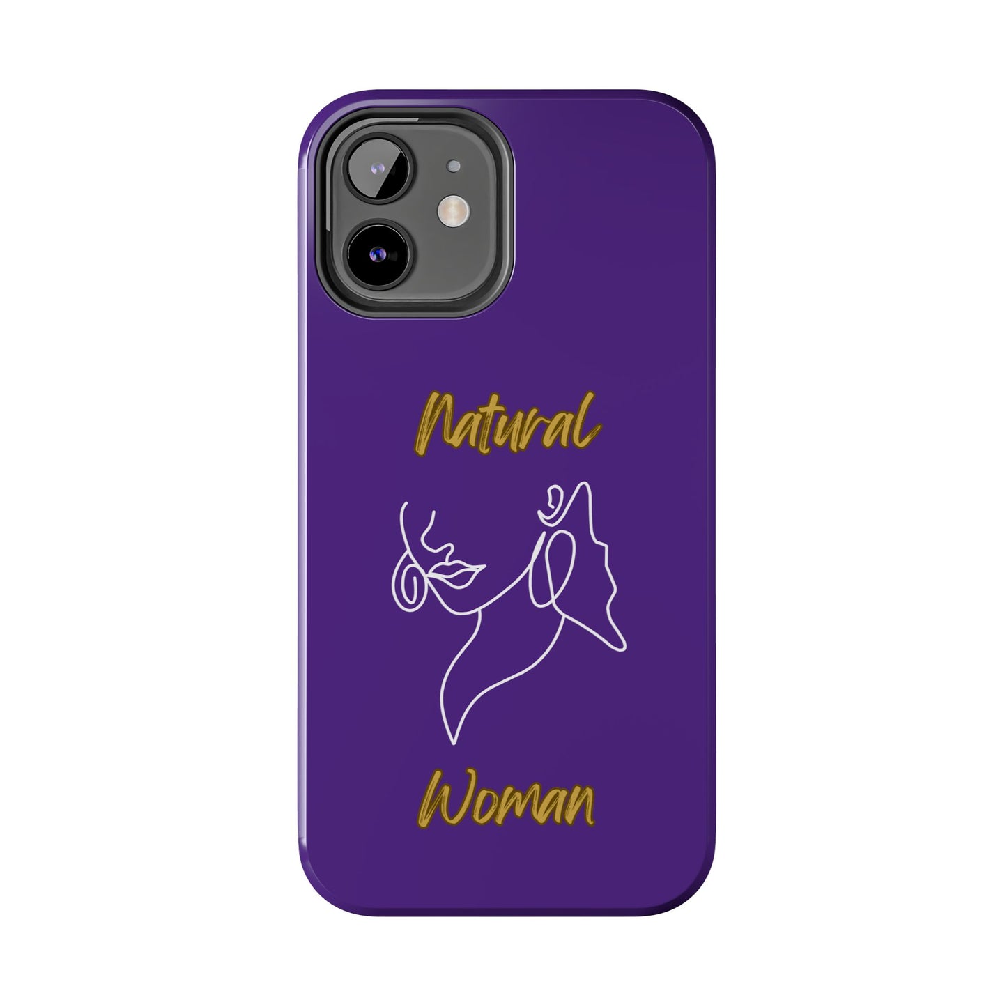 Natural Woman Lips (WL)Tough Phone Cases PURPLE