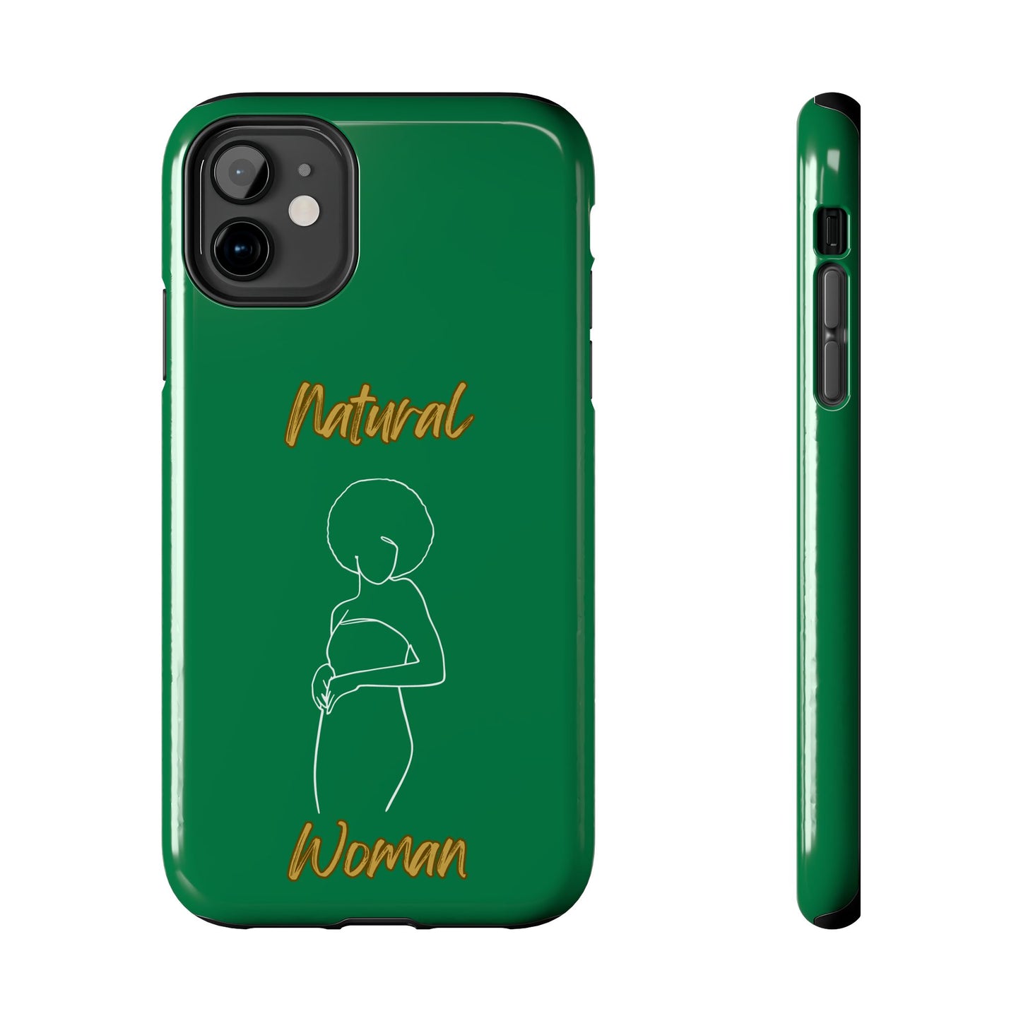 Natural Woman Sho Nuff (WL)Tough Phone Cases DARK GREEN