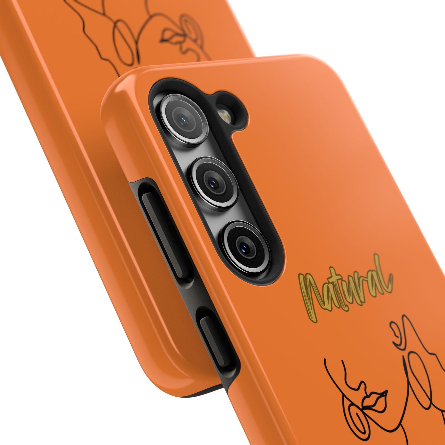 Natural Woman Lips (BL)Tough Phone Cases CRUSTA