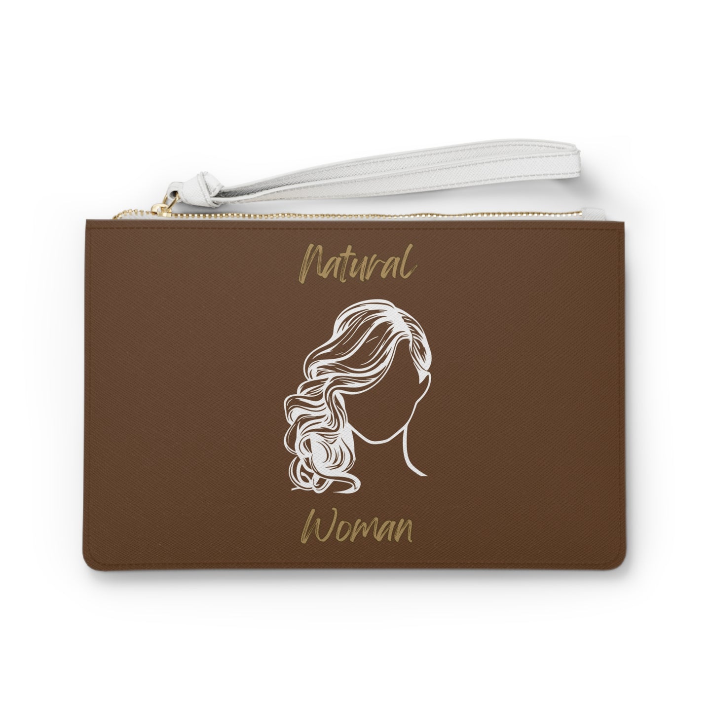 Natural Woman Long Curl (WL) Clutch Bag BROWN