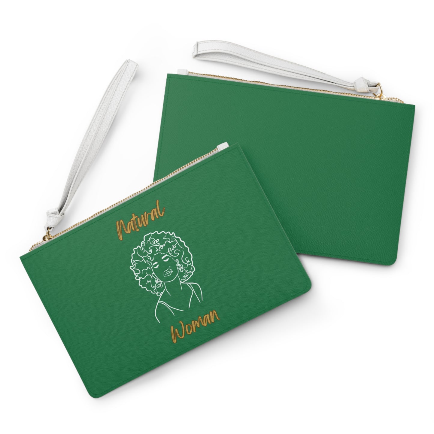 Natural Woman All About Me (WL) Clutch Bag DARK GREEN