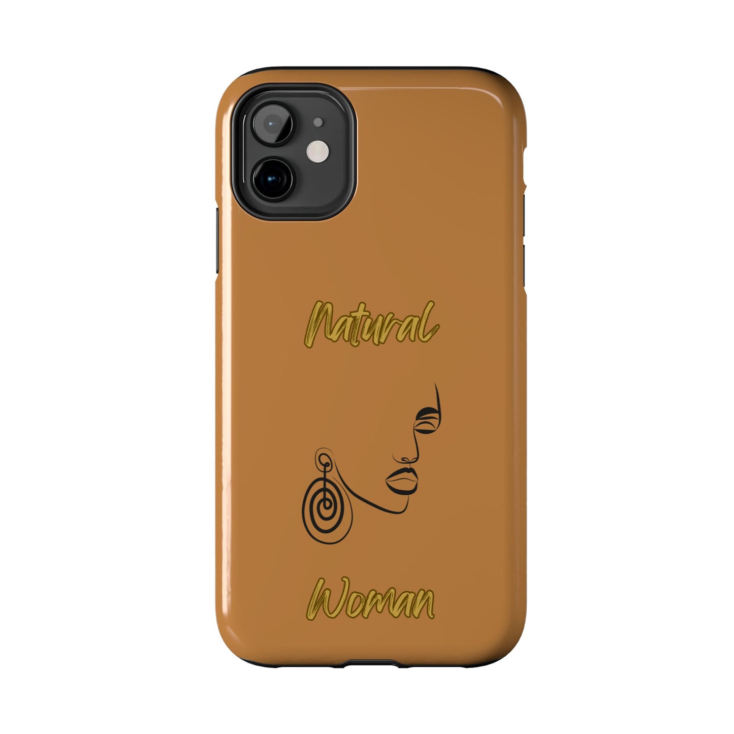 Natural Woman Music In My Soul (BL)Tough Phone Cases LIGHT BROWN