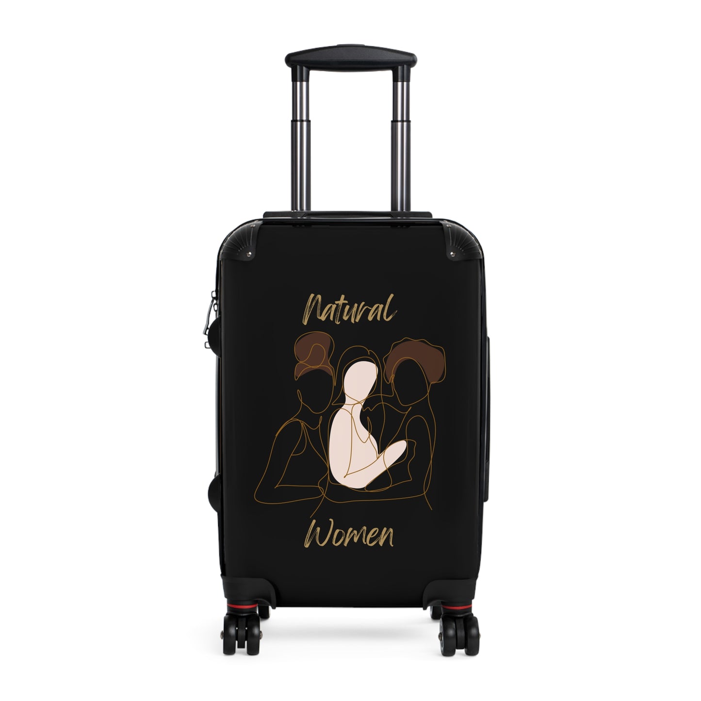 Natural Women Friends (WL) Suitcase BLACK