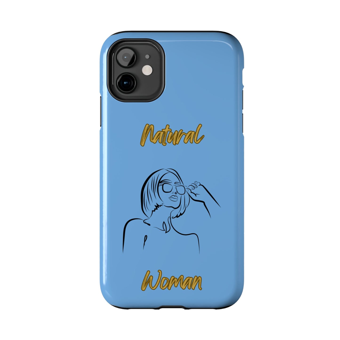 Natural Woman Bright Future (BL)Tough Phone Cases LIGHT BLUE