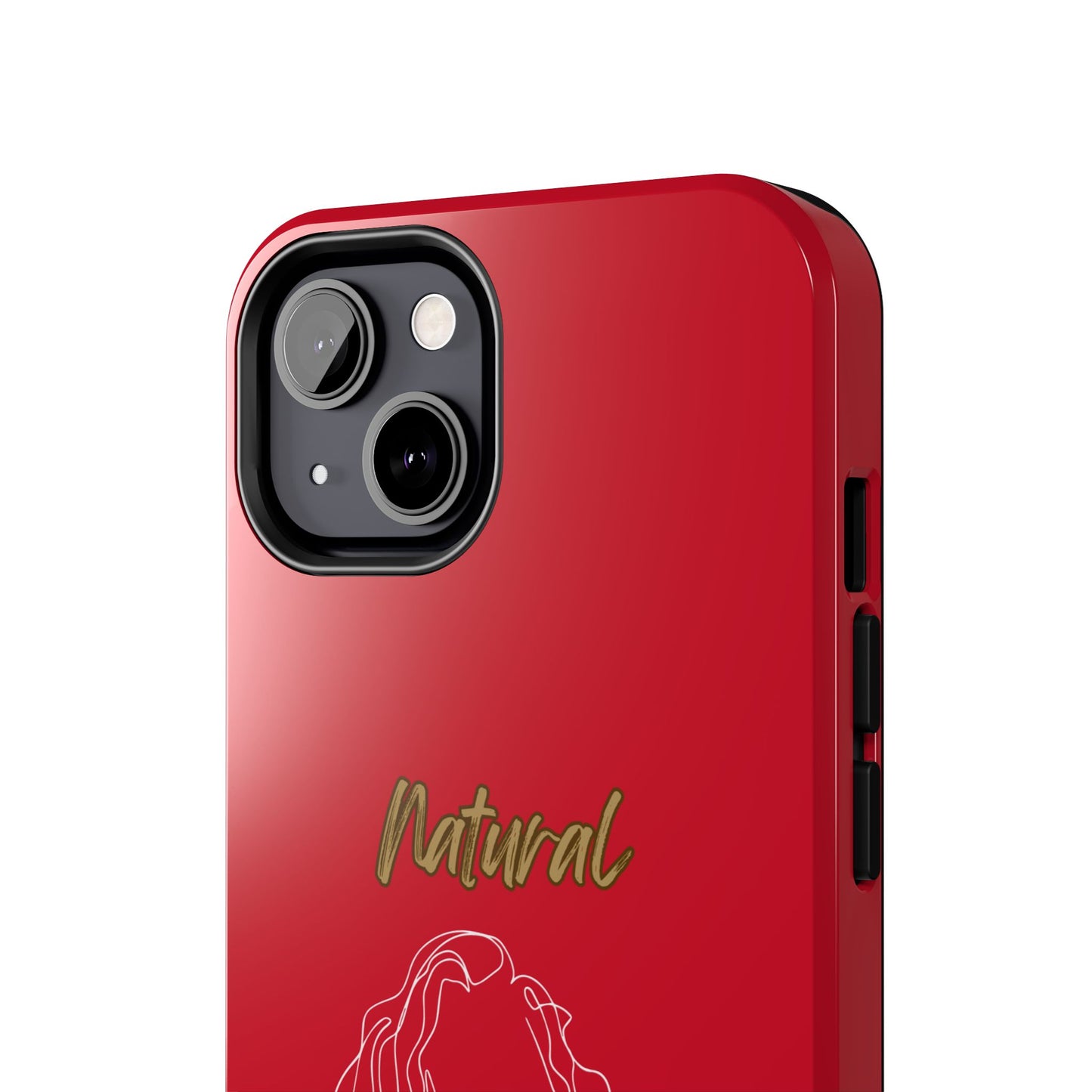 Natural Woman Relaxed (WL) Tough Phone Cases DARK RED