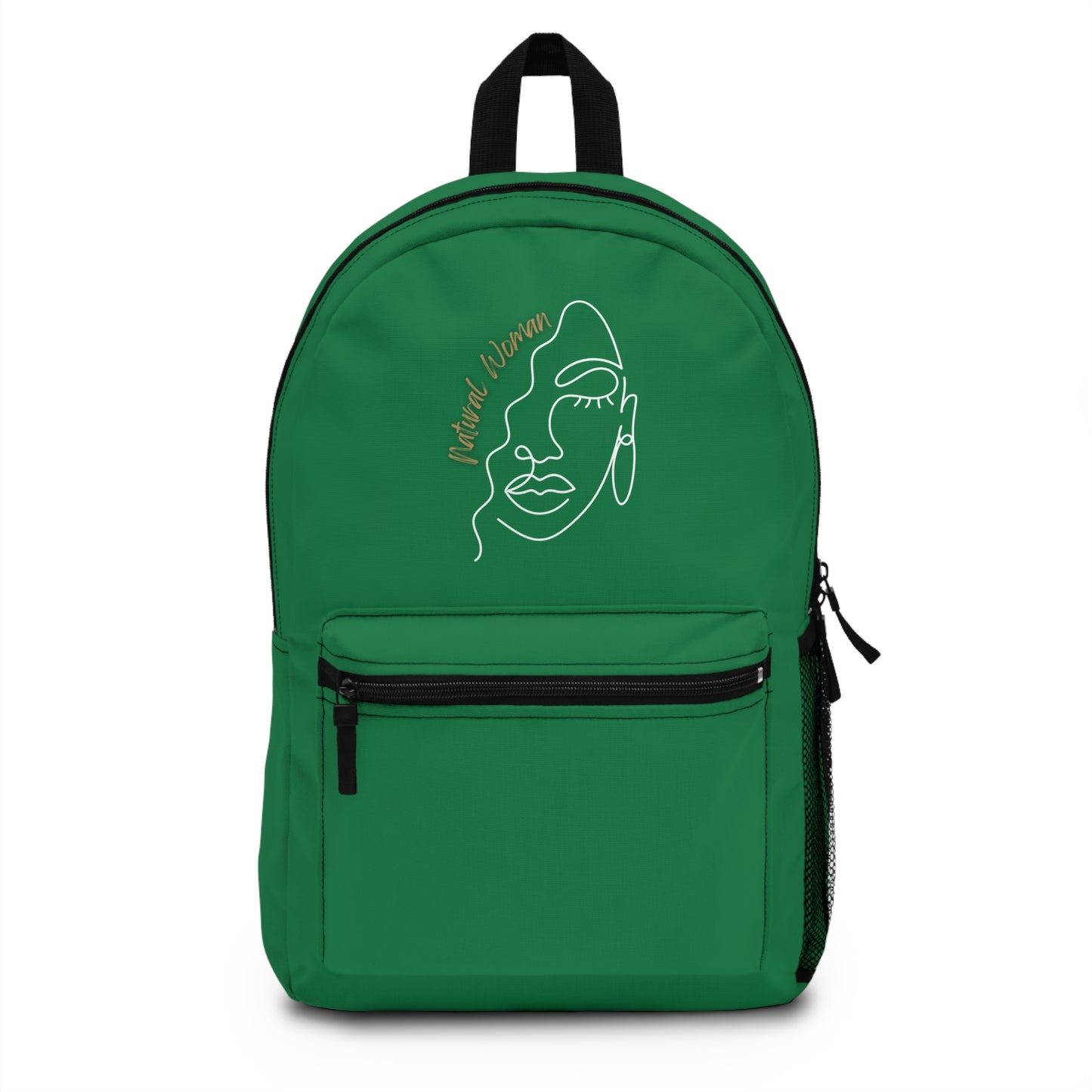 Natural Woman Half Face (WL) Backpack DARK GREEN