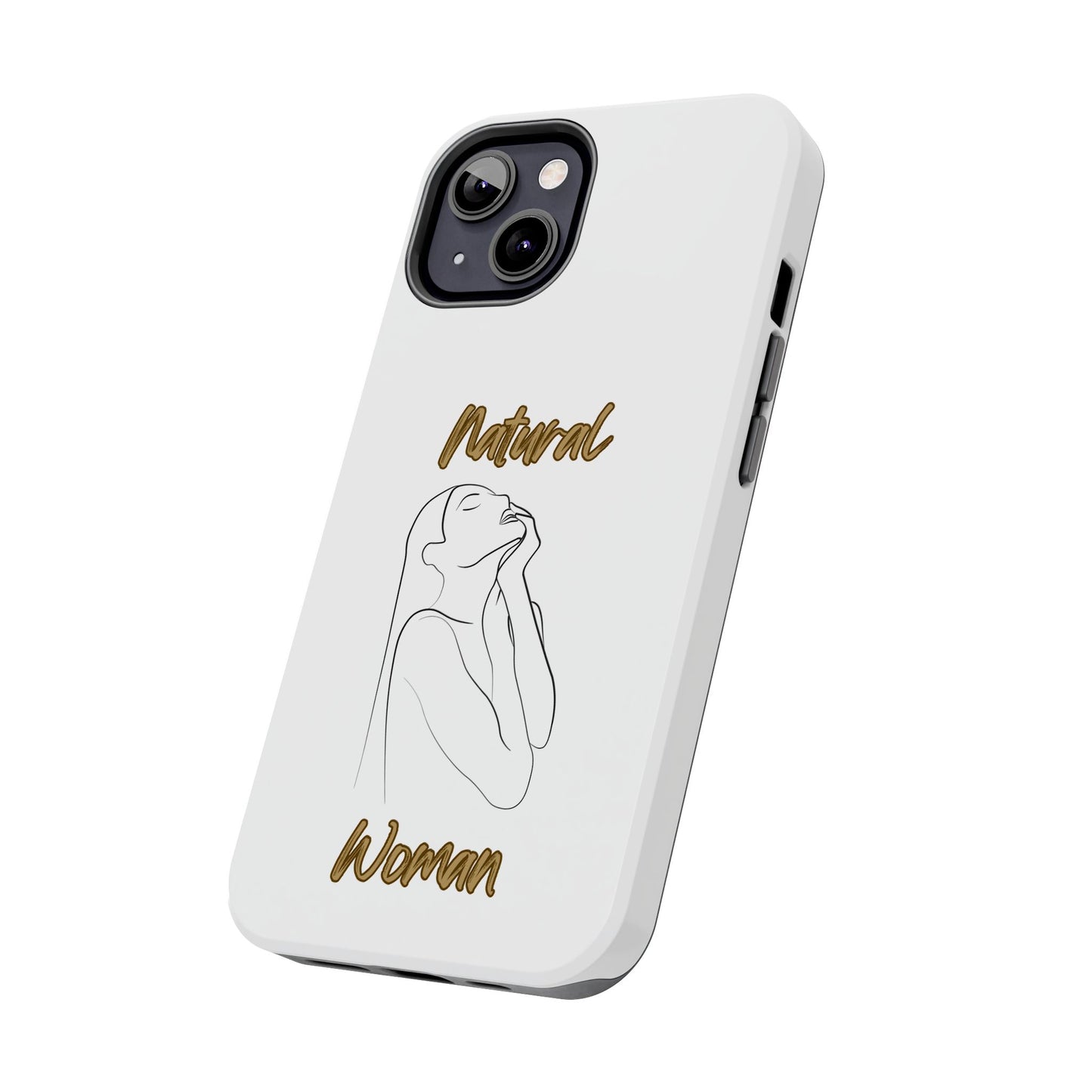 Natural Woman Thank You (BL) Tough Phone Cases WHITE