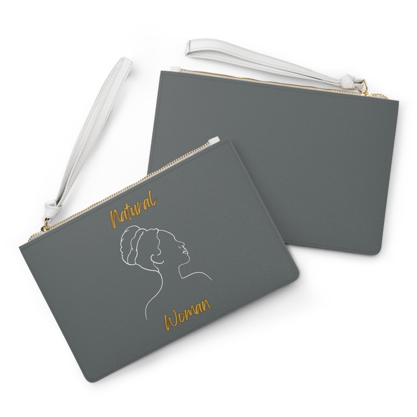 Natural Woman Mixed (WL) Clutch Bag DARK GREY