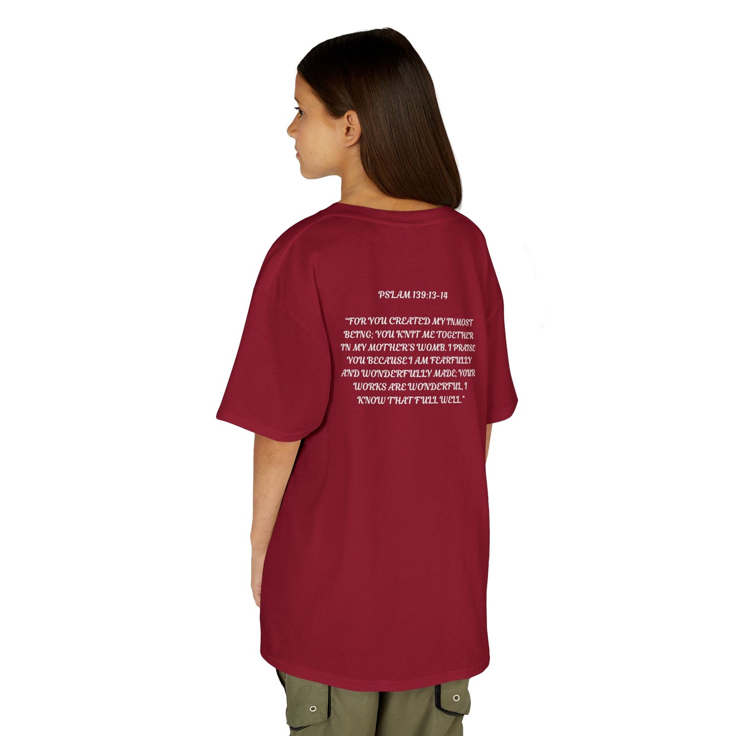 Kingdom Kids T-Shirt: Psalm 139:13-14