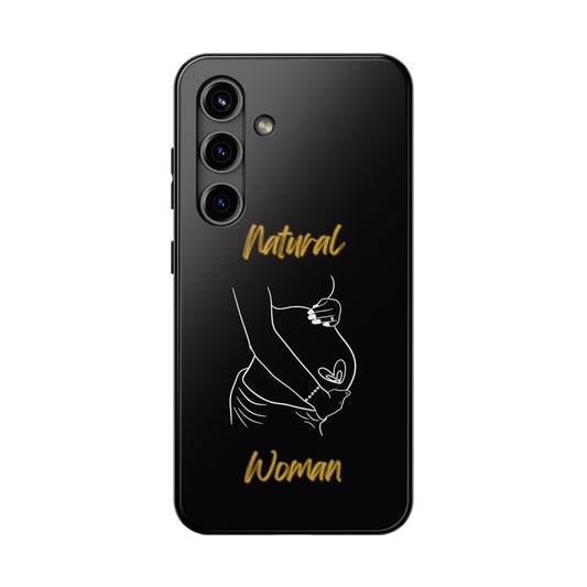 Natural Woman Loved In & Out (WL)Tough Phone Cases BLACK