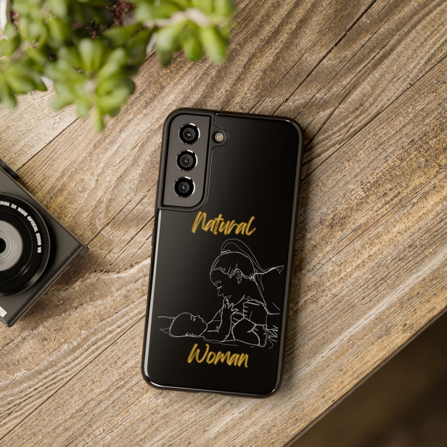 Natural Woman New Life (WL)Tough Phone Cases BLACK