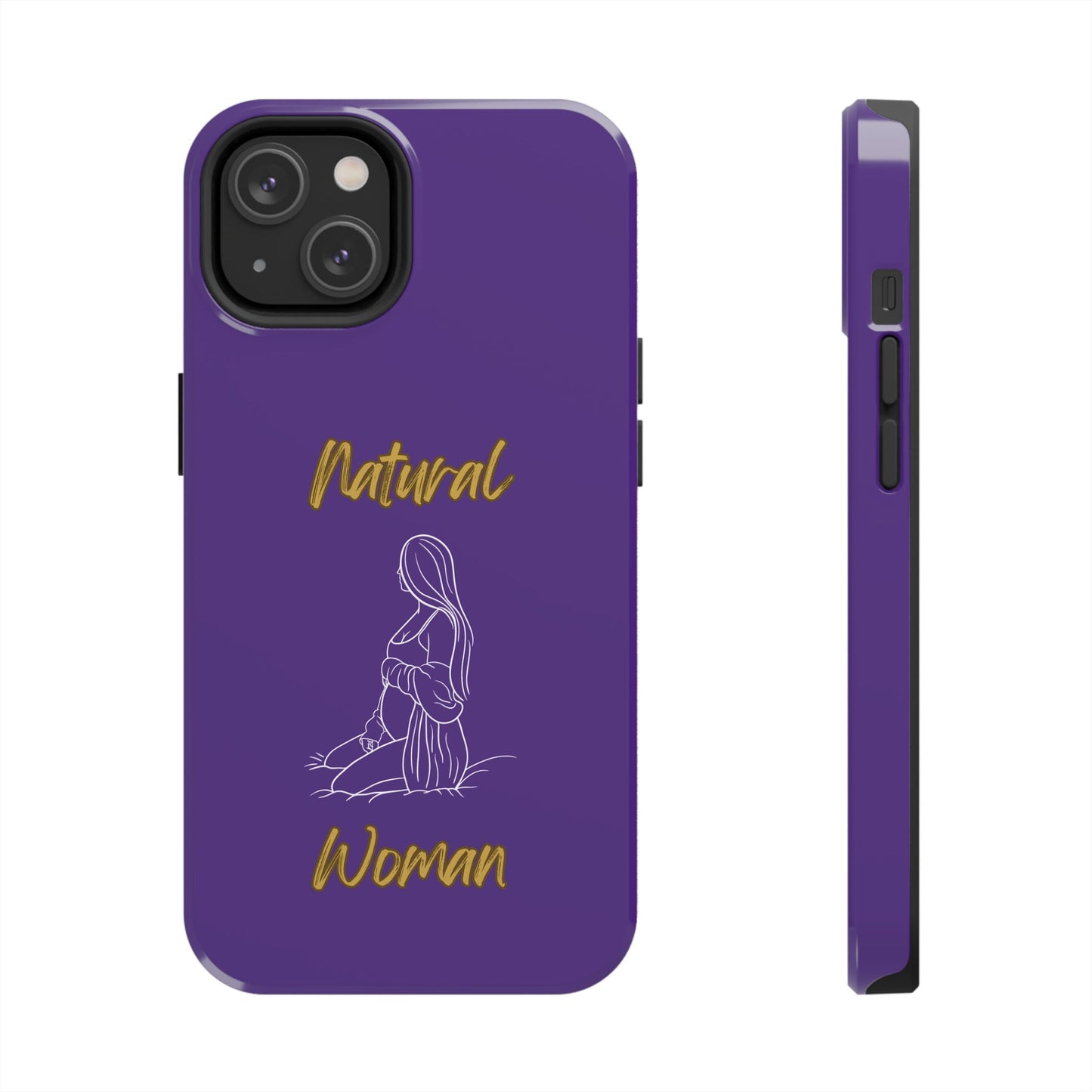 Natural Woman Expecting (WL)Tough Phone Cases PURPLE