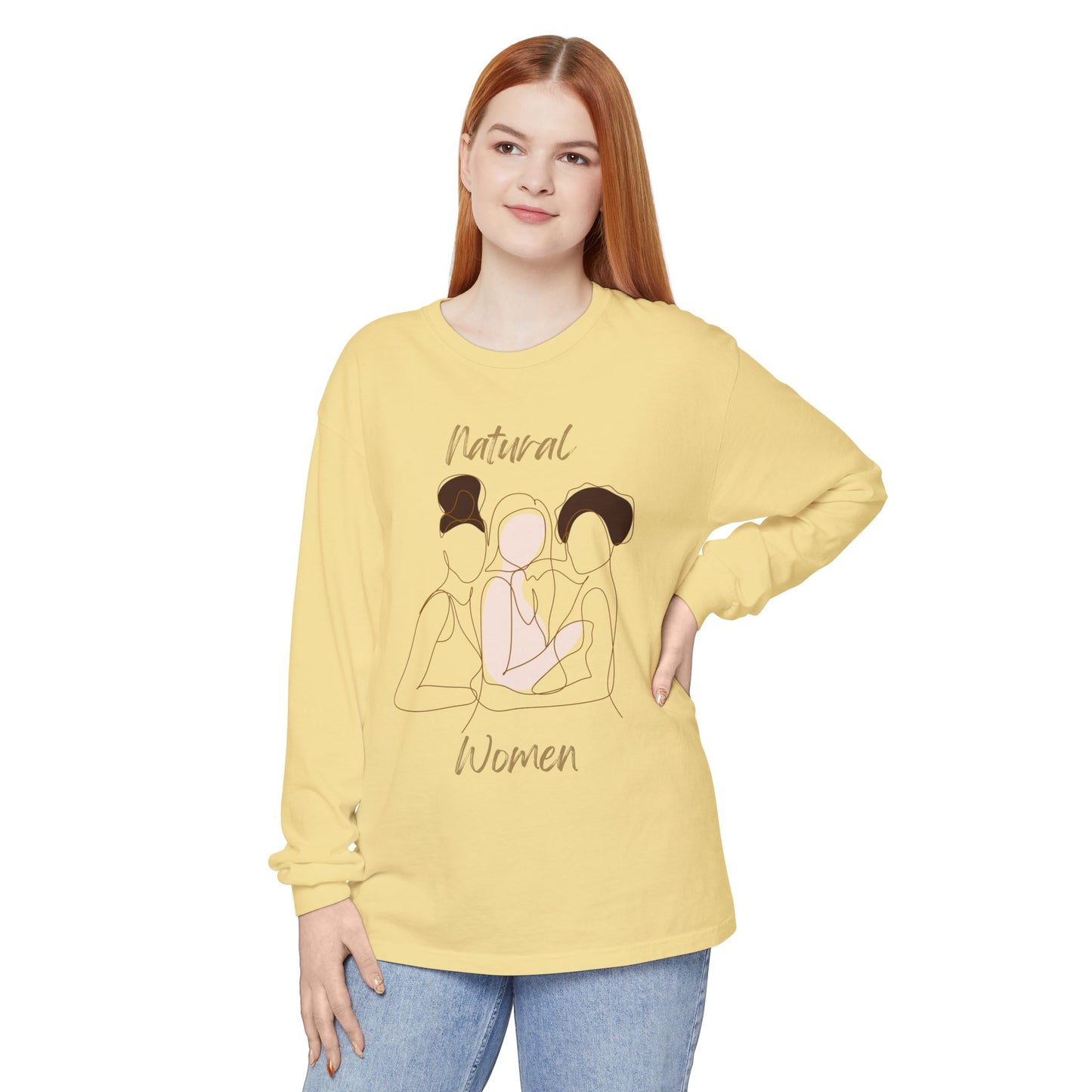 Natural Women Friends (WL) Long Sleeve T-Shirt