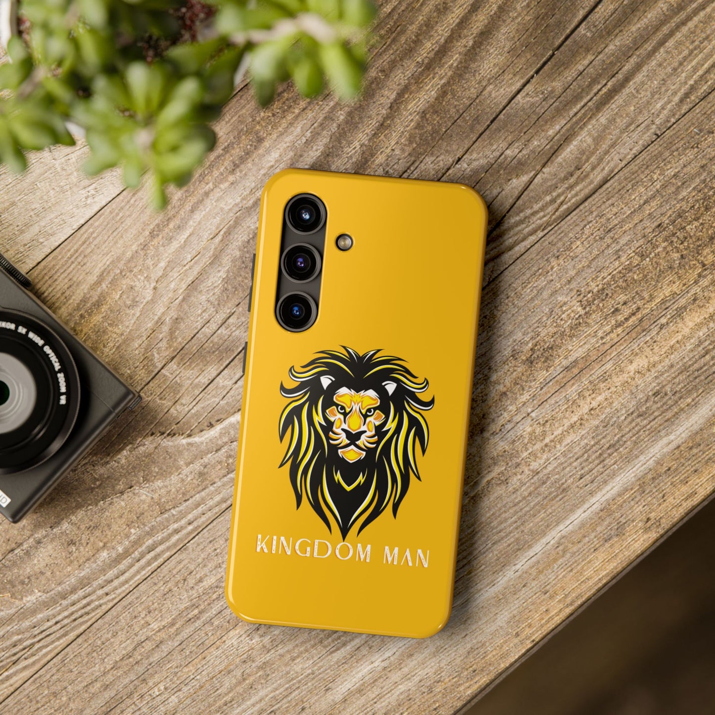 Kingdom Man (White-Gold Label) Tough Phone Case YELLOW