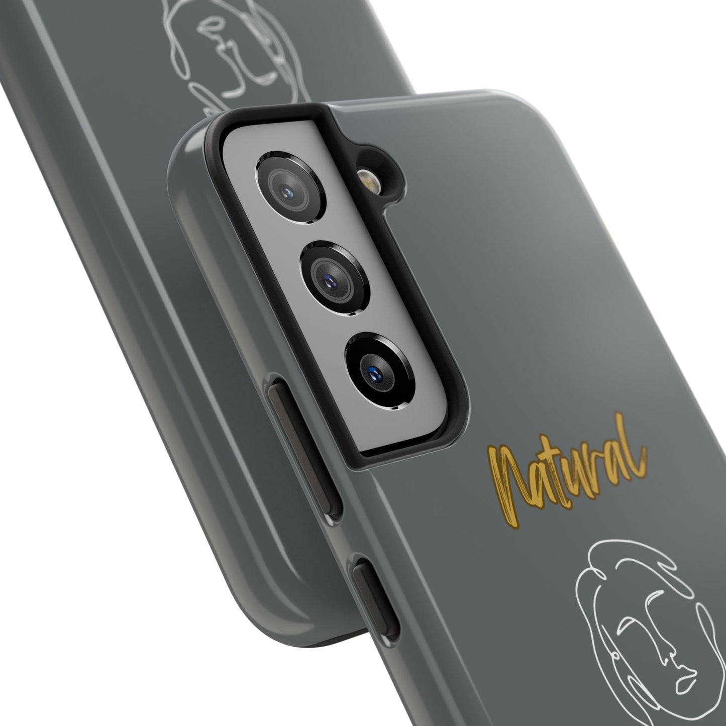 Natural Woman Hello (WL)Tough Phone Cases DARK GREY