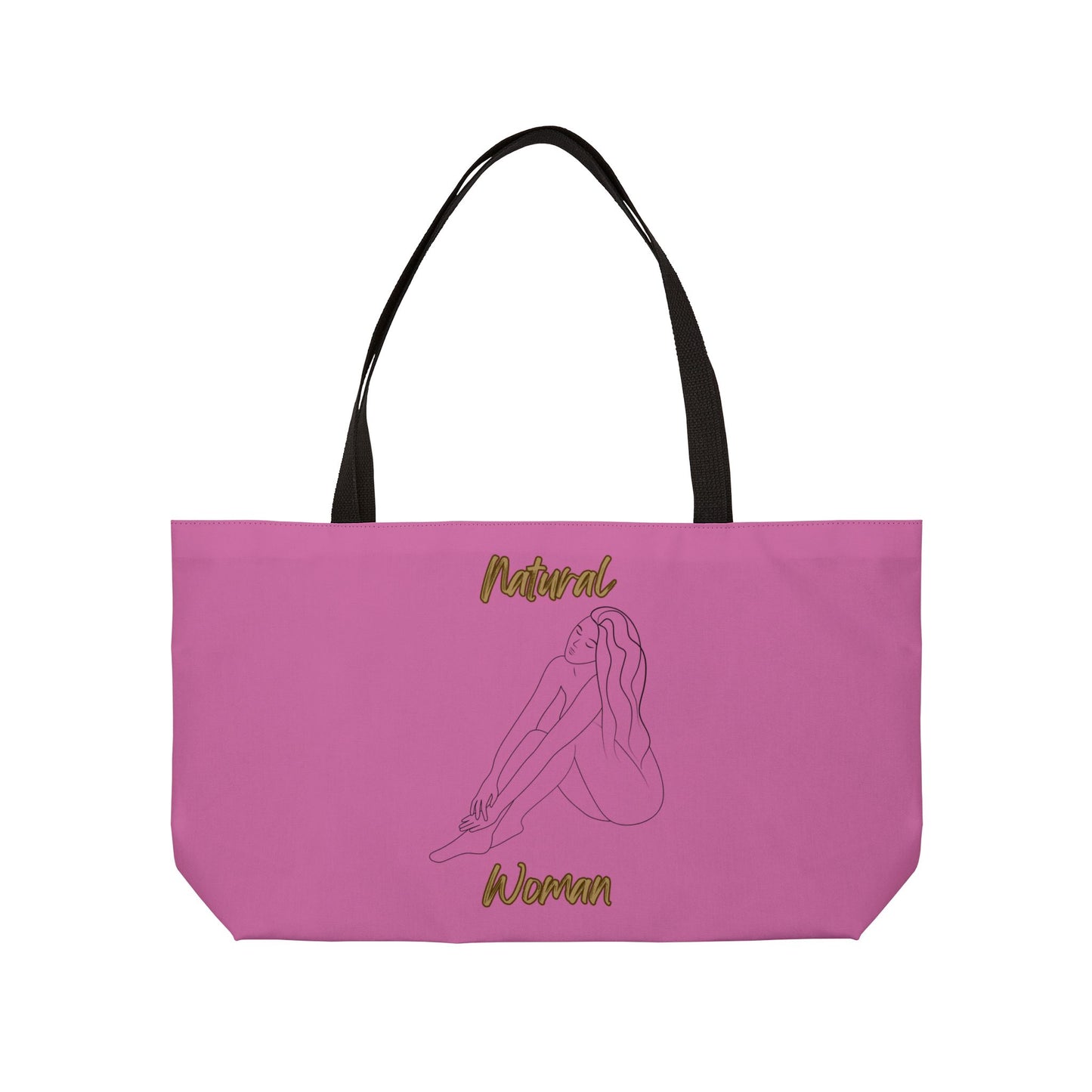 Natural Woman Beauty (BL) Weekender Tote Bag LIGHT PINK
