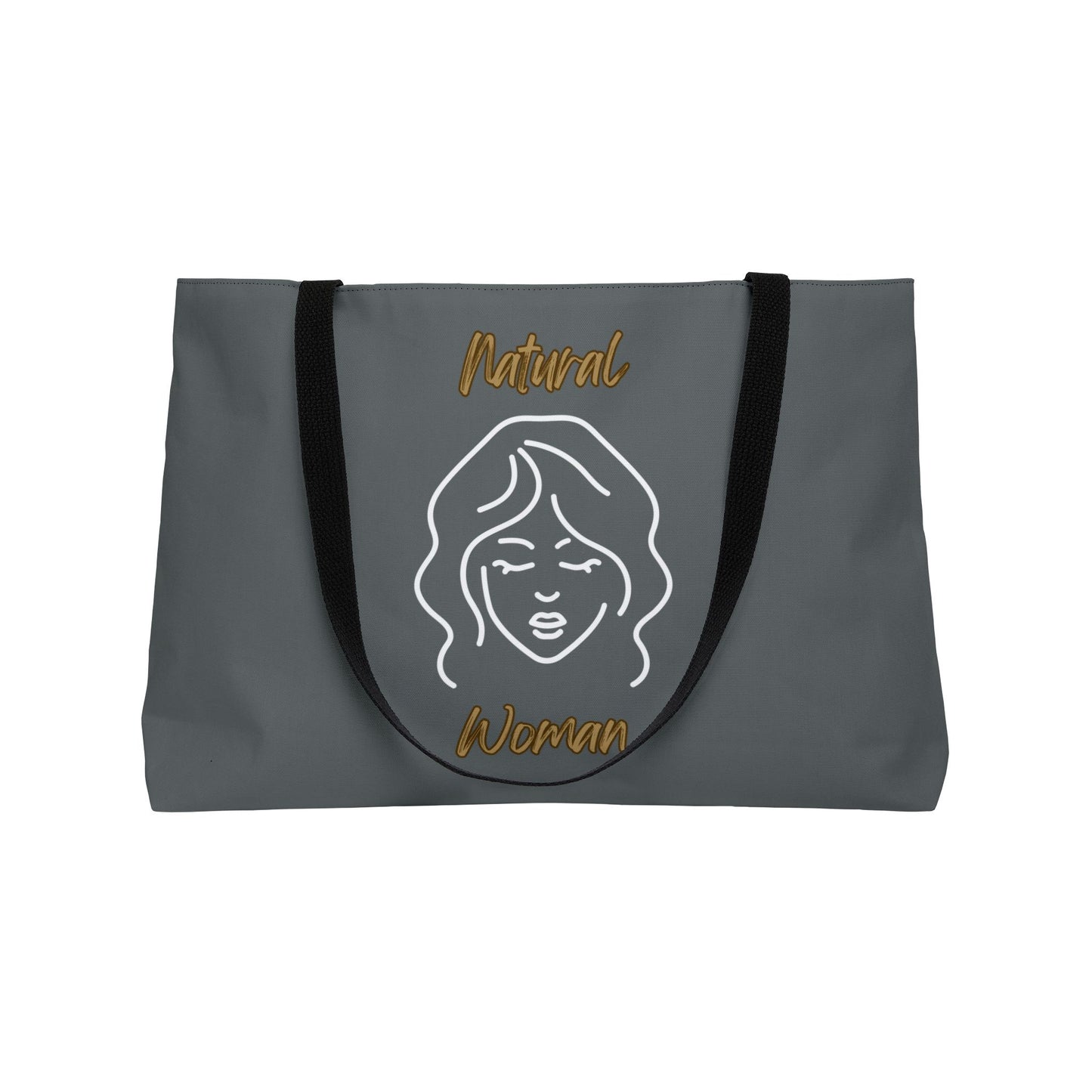 Natural Woman Modest (WL) Weekender Tote Bag DARK GREY
