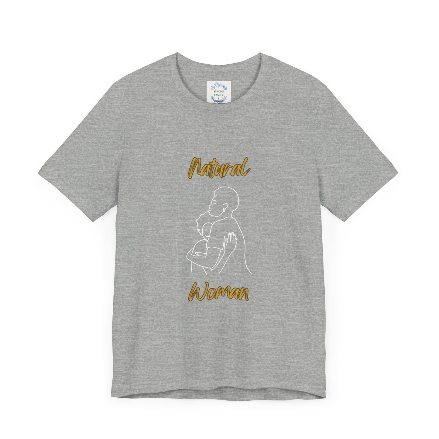 Natural Woman Safe With Momma (WL) Short Sleeve T-Shirt EXPRESS DELIVERY