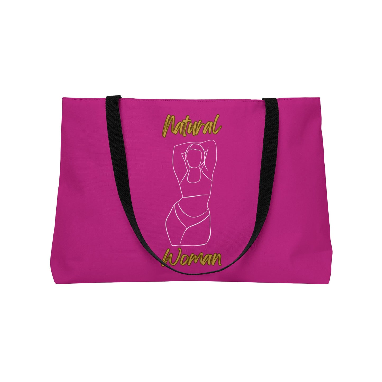 Natural Woman I Love Me (WL) Weekender Tote Bag PINK