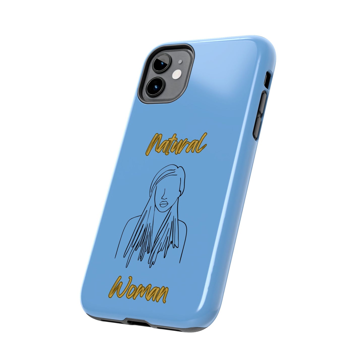 Natural Woman Content (BL)Tough Phone Cases LIGHT BLUE