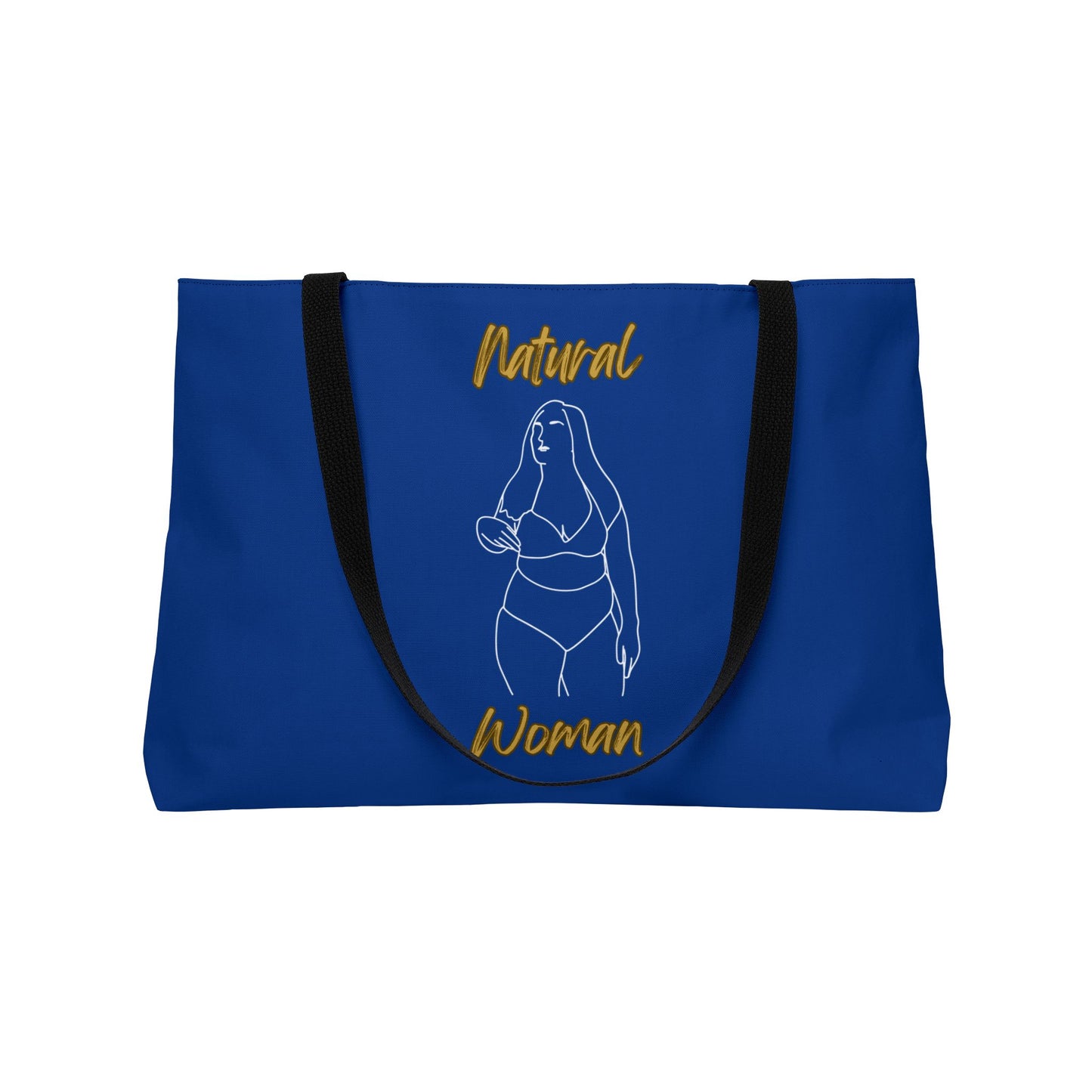 Natural Woman Full Beauty (WL) Weekender Tote Bag DARK BLUE