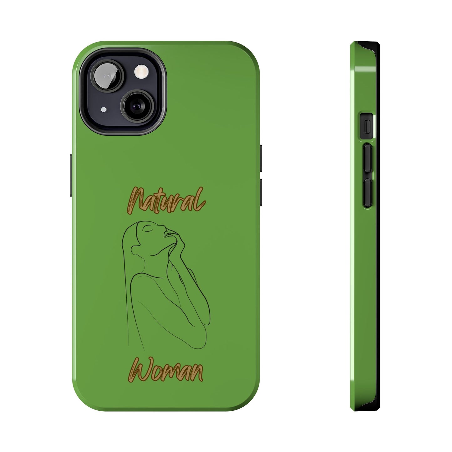 Natural Woman Thank You (BL) Tough Phone Cases GREEN