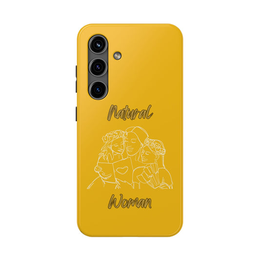Natural Woman Me & My Girls (WL)Tough Phone Cases YELLOW