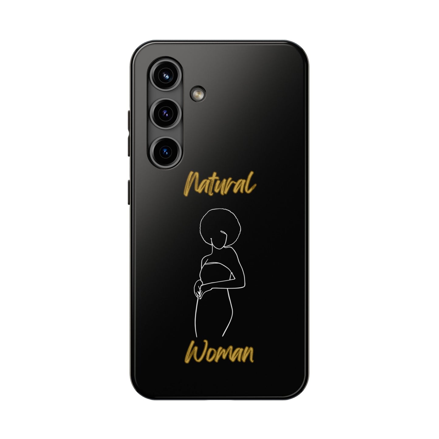 Natural Woman Sho Nuff (WL)Tough Phone Cases BLACK