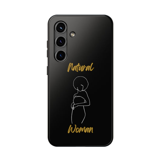 Natural Woman Sho Nuff (WL)Tough Phone Cases BLACK