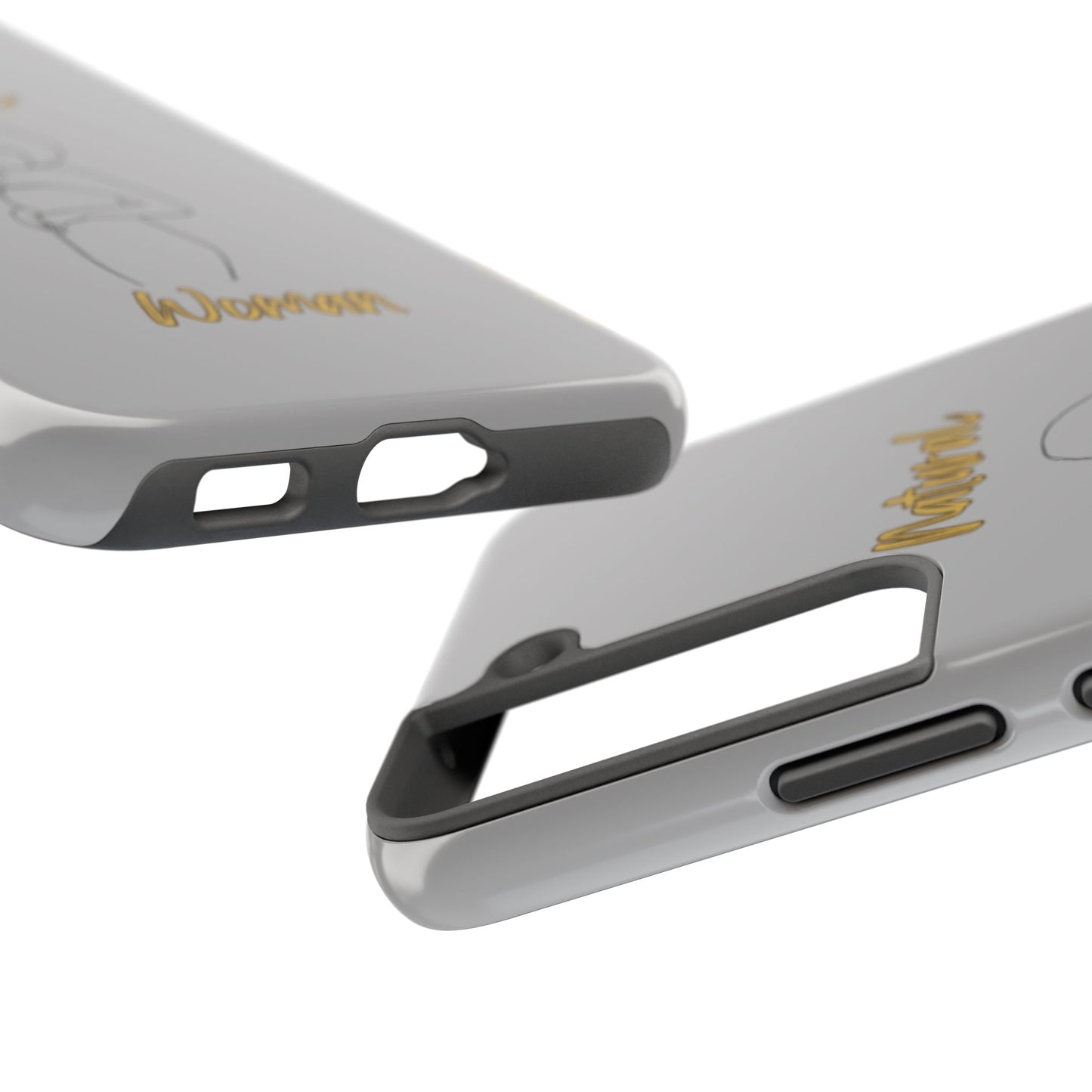 Natural Woman Sho Nuff (BL)Tough Phone Cases LIGHT GREY