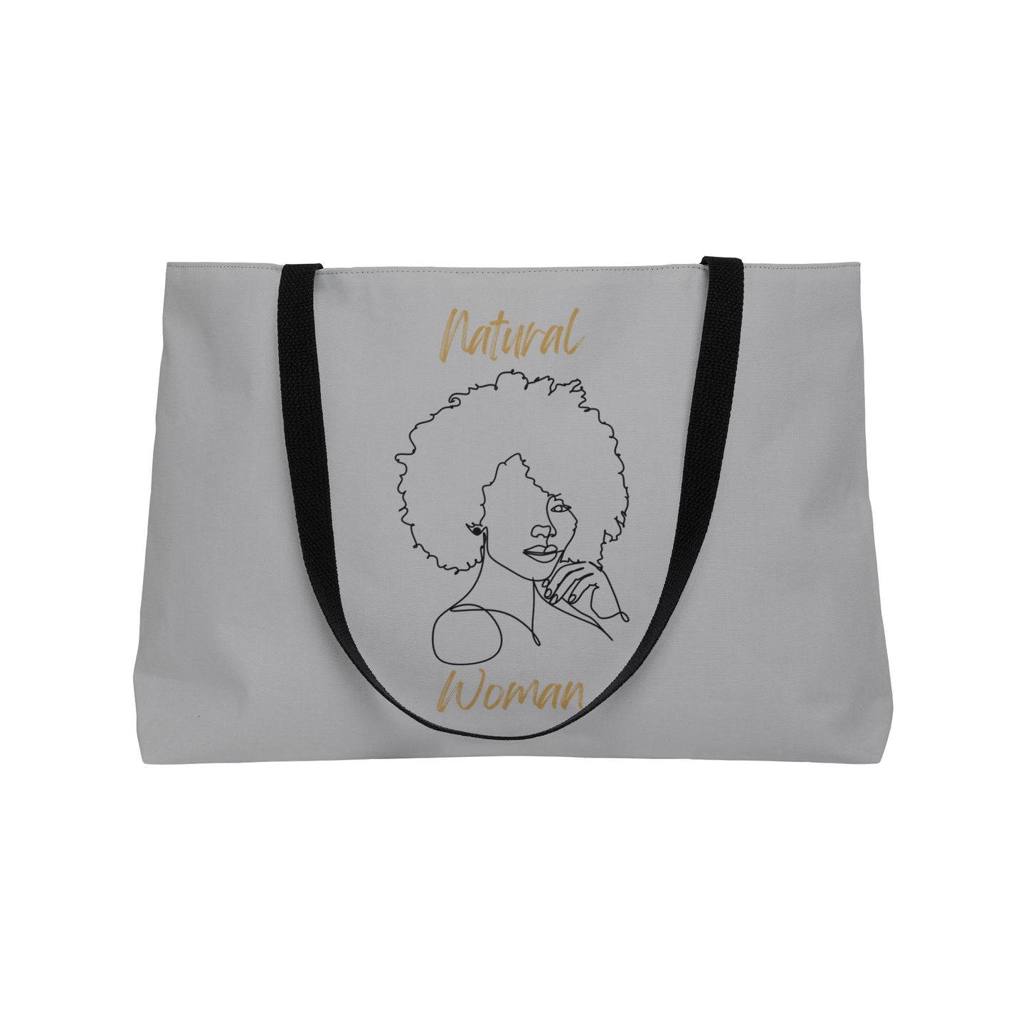 Natural Woman The Look (BL) Weekender Tote Bag LIGHT GREY