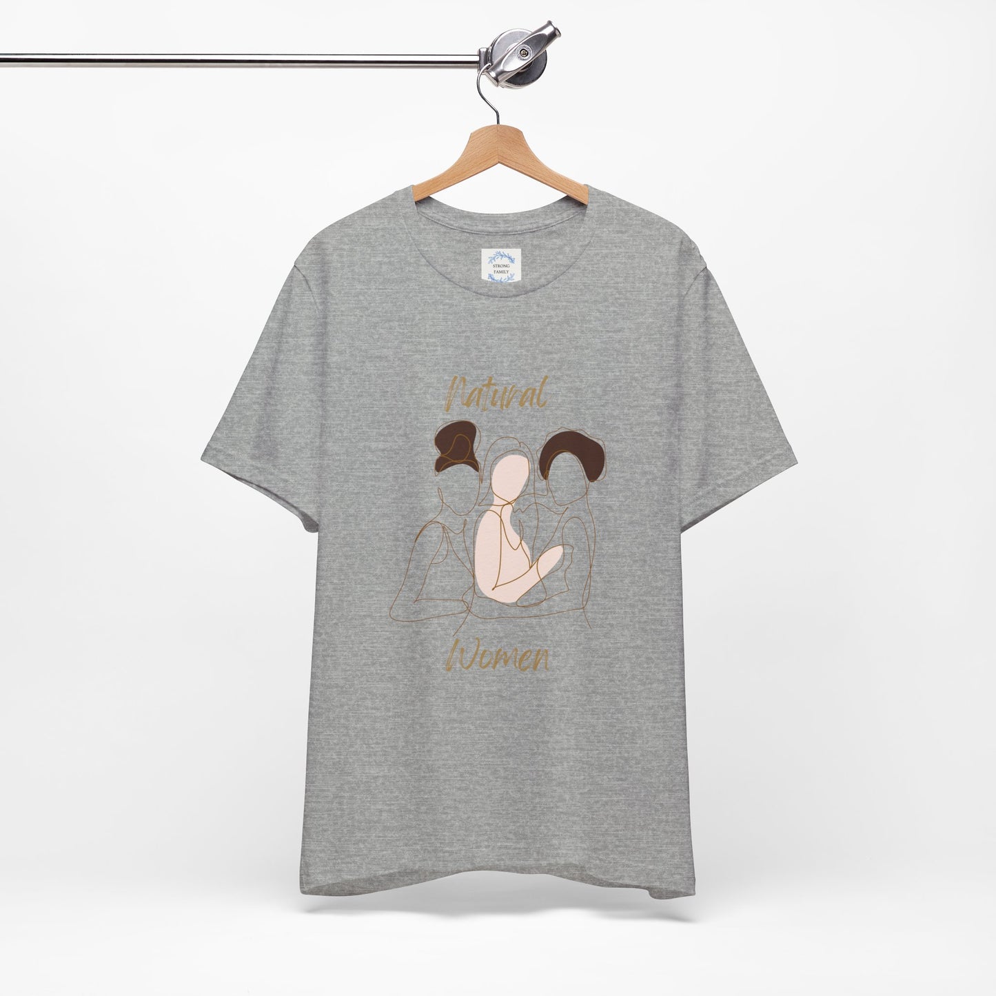 Natural Woman Friends Short Sleeve T-Shirt