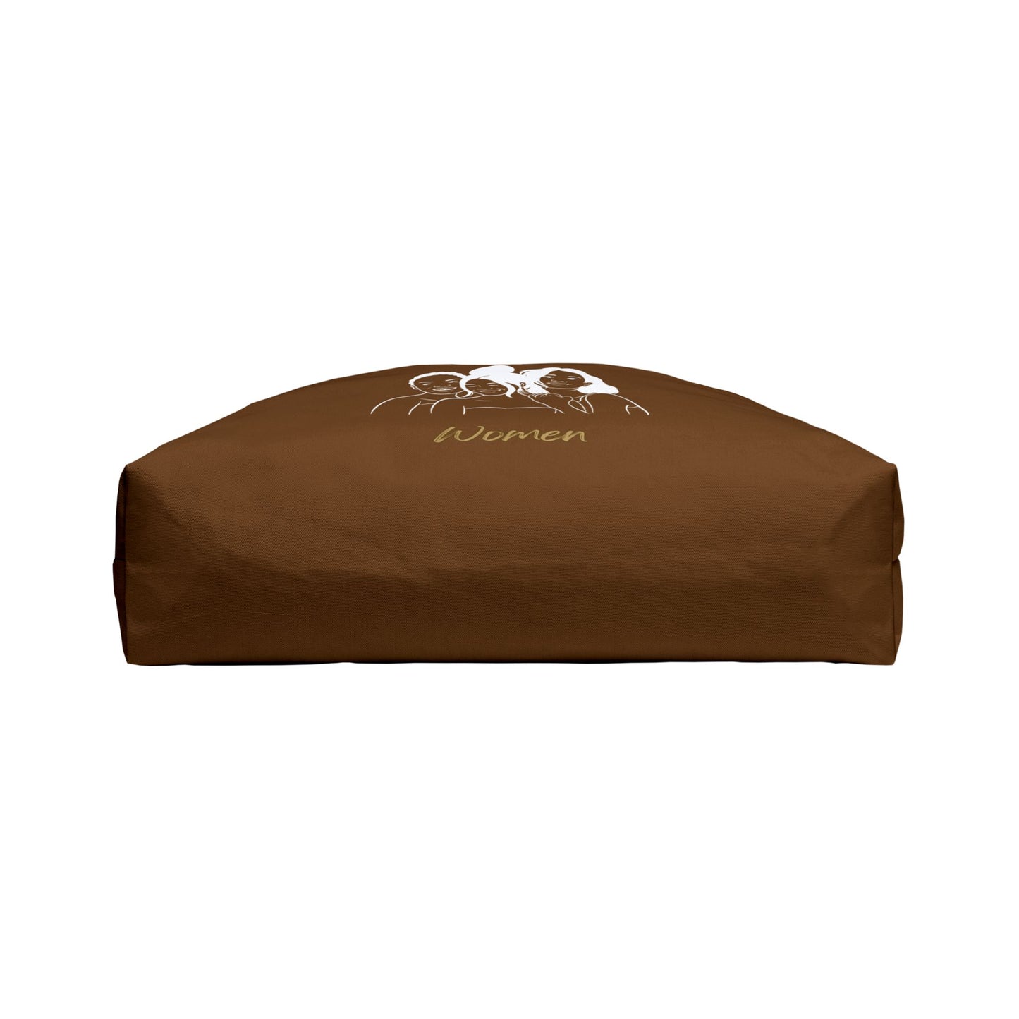 Natural Women Laughing Friends (WL) Weekender Tote Bag BROWN