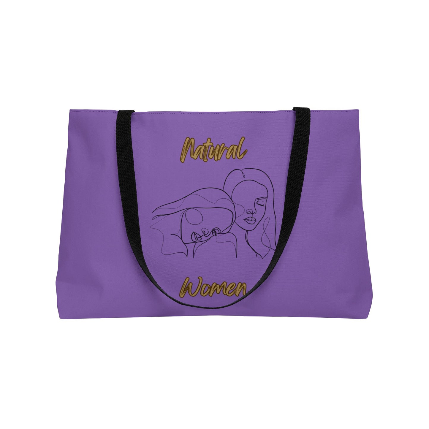 Natural Women Sisters (BL) Weekender Tote Bag LIGHT PURPLE
