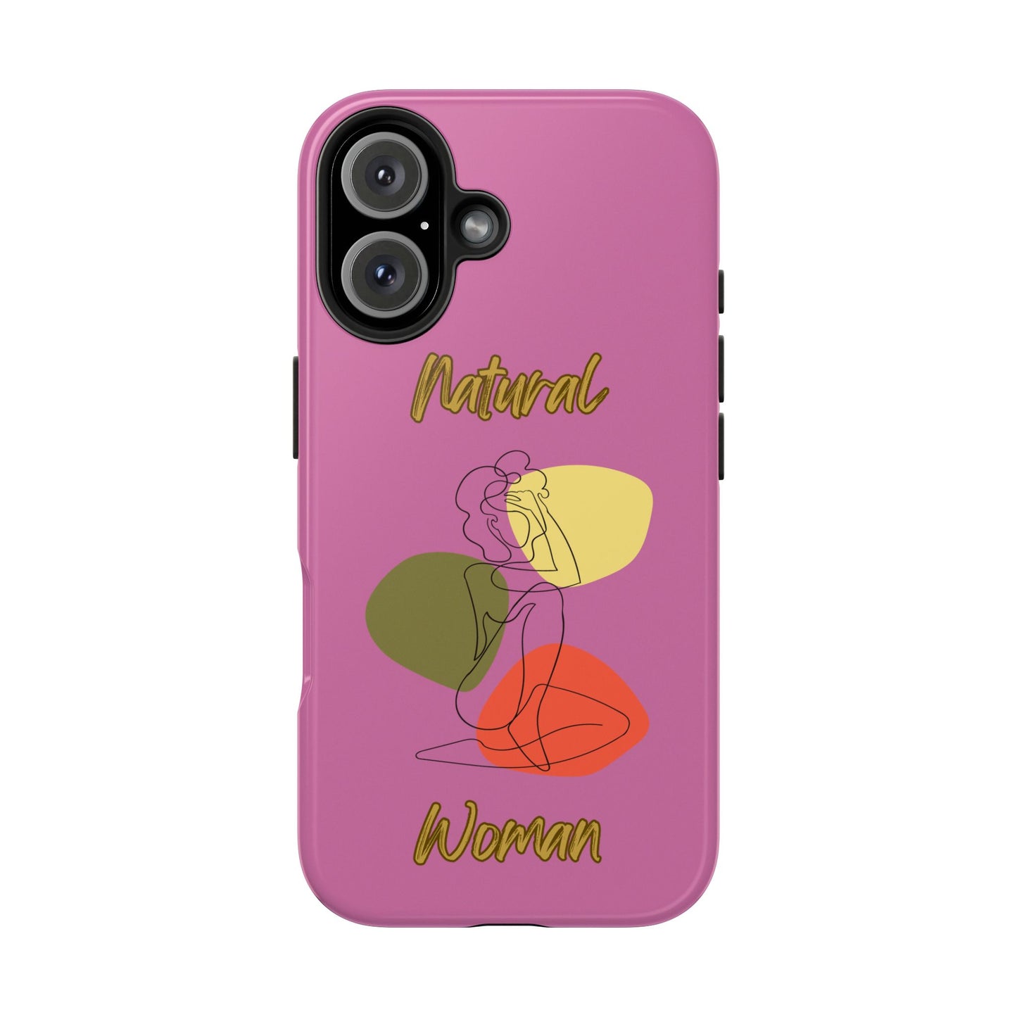 Natural Woman Colorful Pose (BL)Tough Phone Cases LIGHT PINK
